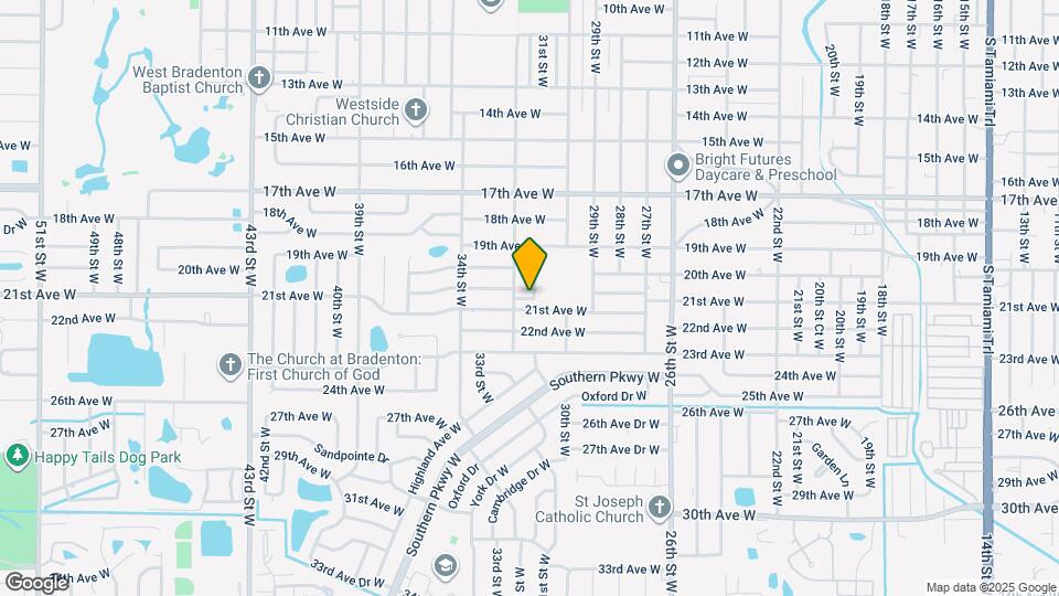 3004 20th Ave W Map and Location Details