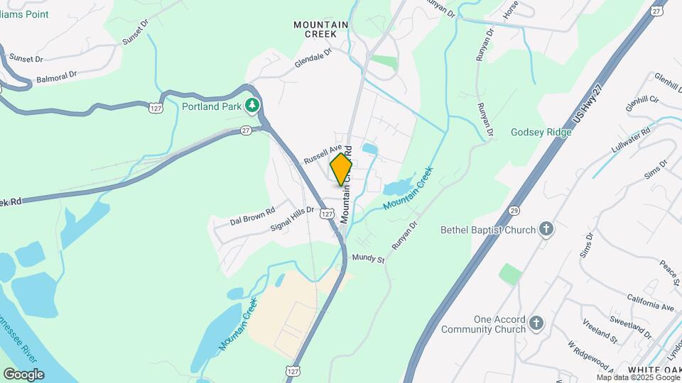 805 Mountain Creek Rd, Unit Main House Mapa y Detalles de la Ubicación