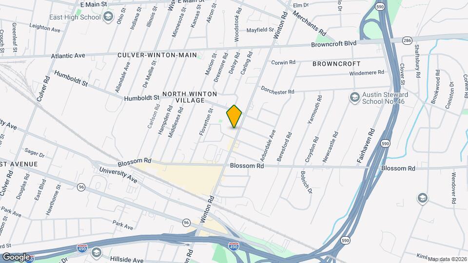 311 Winton Rd Map and Location Details