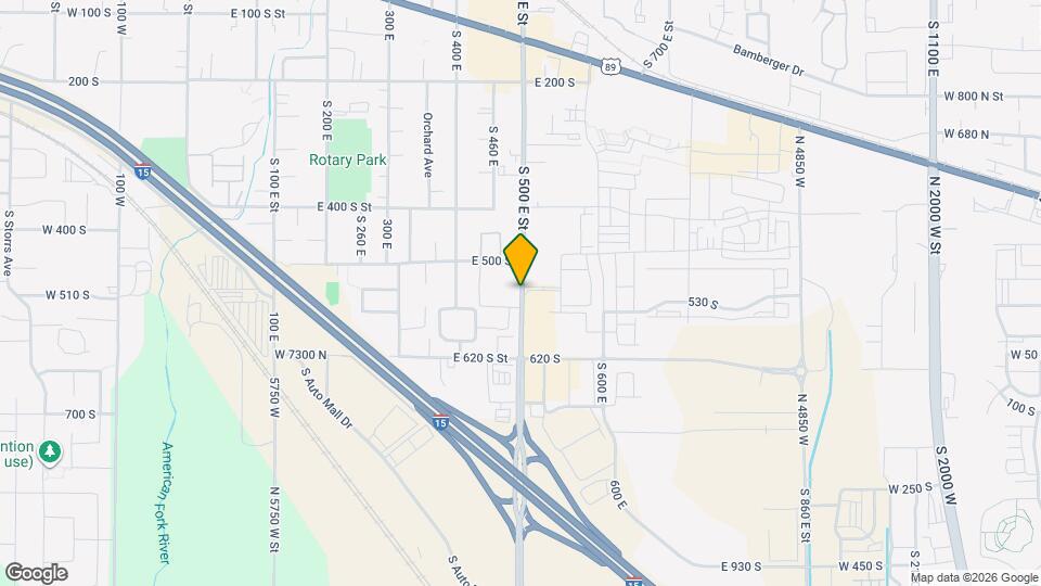 788 E 500 S Map and Location Details