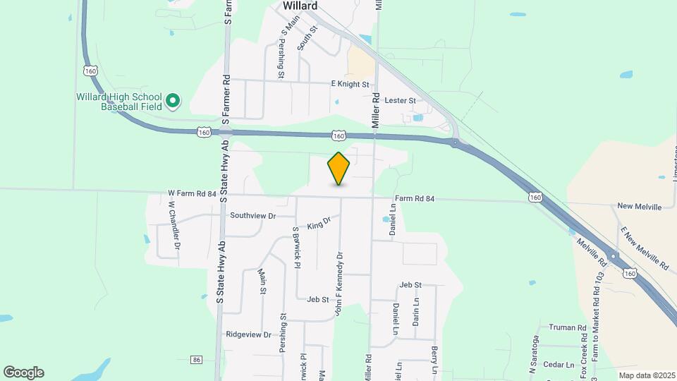 215 E New Melville Rd Mapa y Detalles de la Ubicación