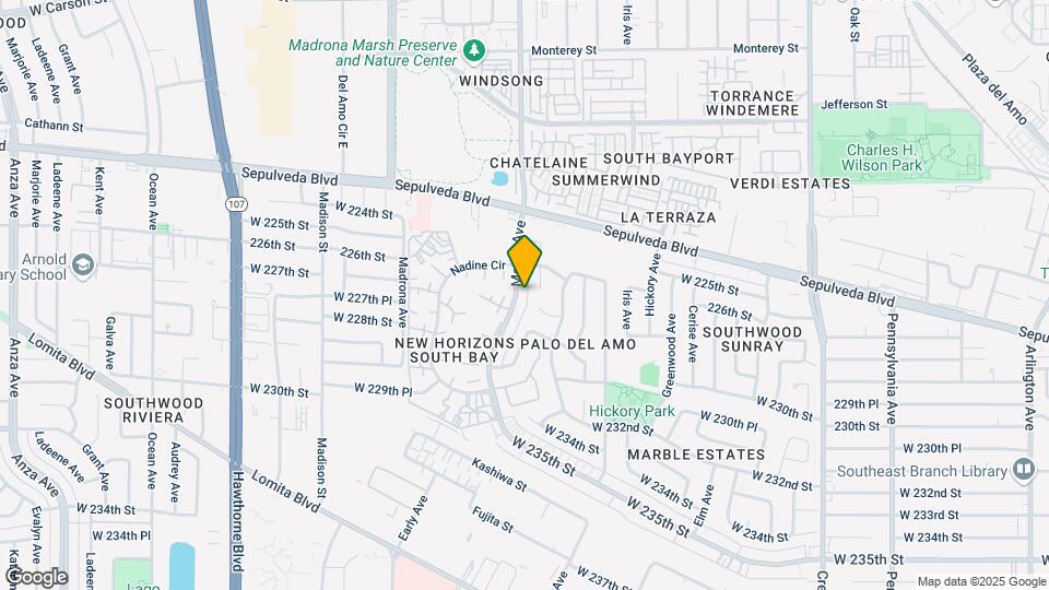 22634 Maple Ave Map and Location Details