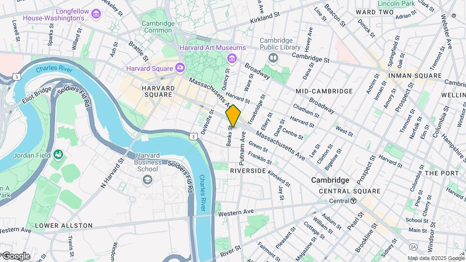 Harvard University Housing Map and Location Details