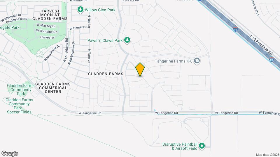 10676 W Golson Dr Map and Location Details