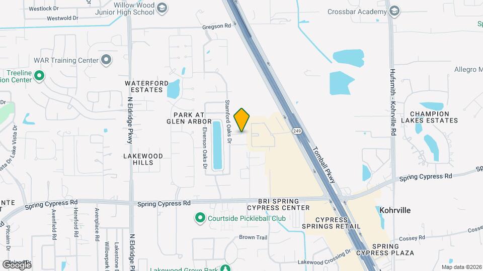 11507 Bermondsey Dr Map and Location Details