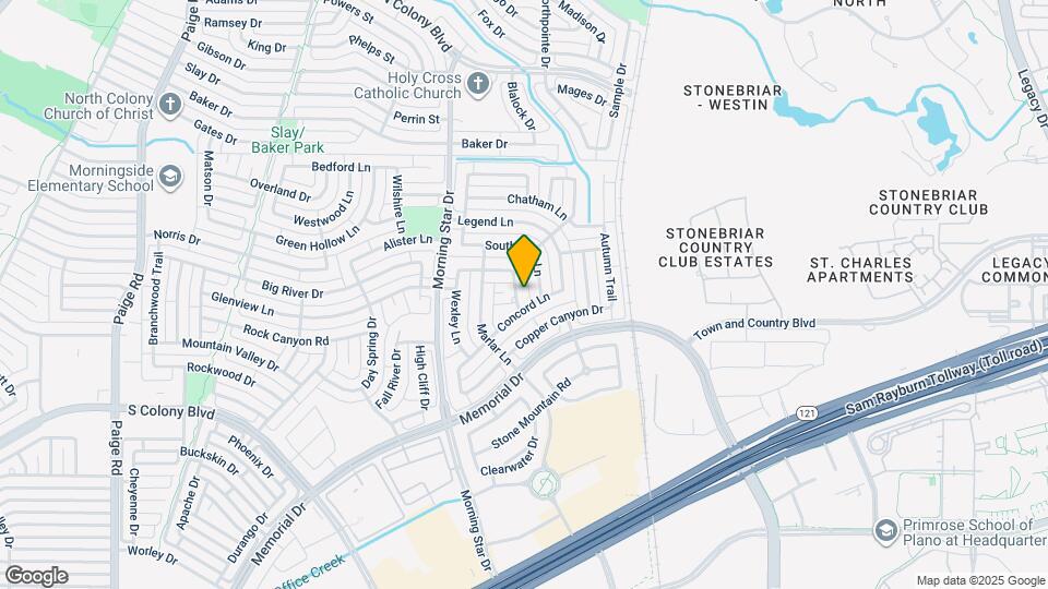 6424 Barstow Ln Map and Location Details