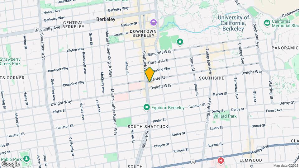 Berkeley Apartments - Fine Arts Mapa y Detalles de la Ubicación