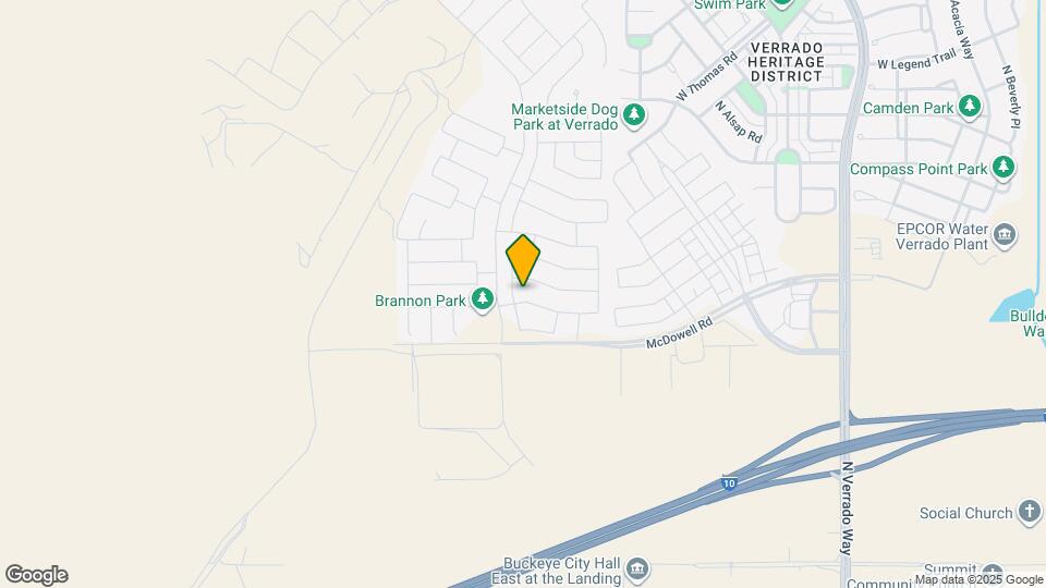 21284 W Almeria Rd Map and Location Details