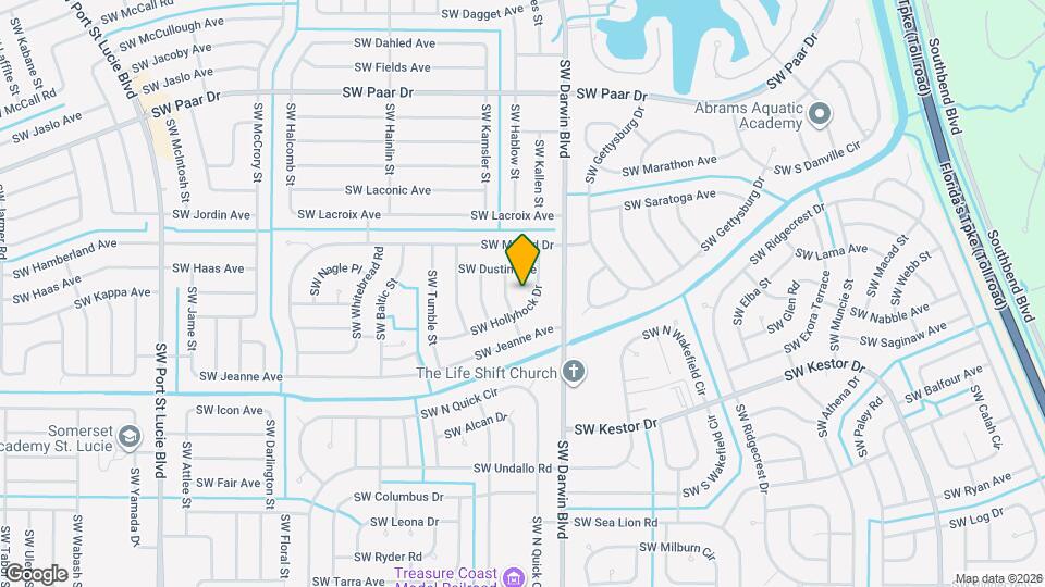 332 SW Hollyhock Ct Map and Location Details