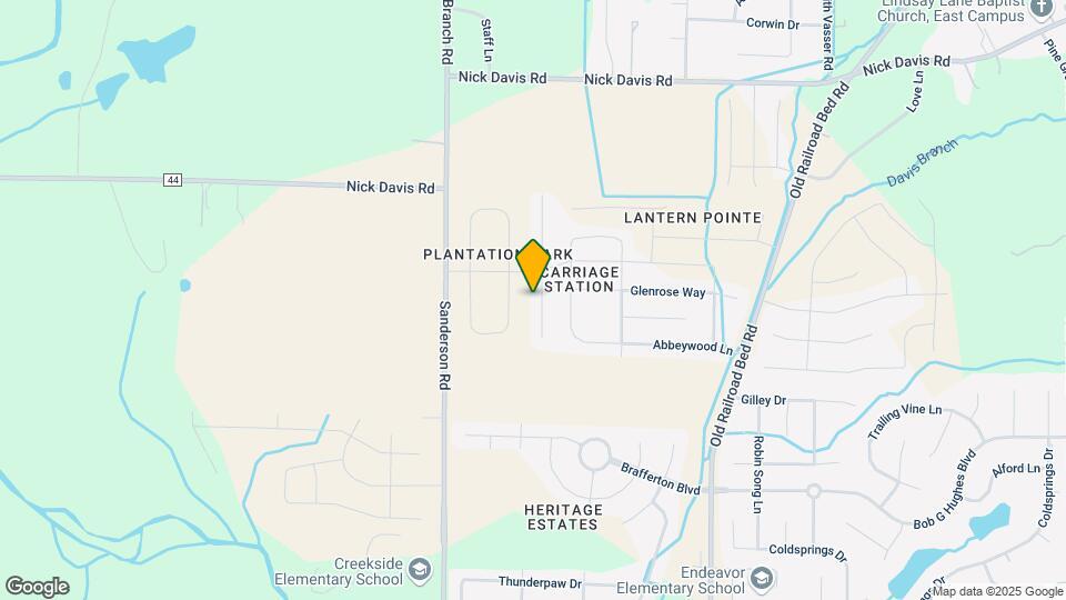 15995 Glenncrest Ln Map and Location Details