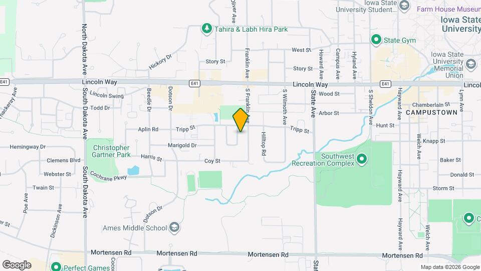 238 Village Dr Map and Location Details