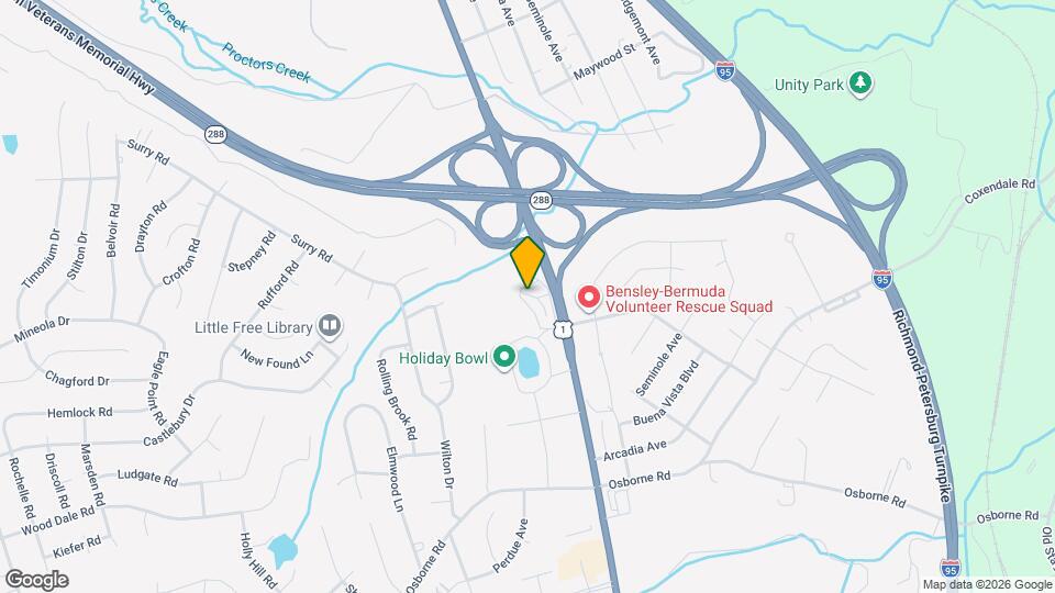 11208 Rte 1 Mapa y Detalles de la Ubicación