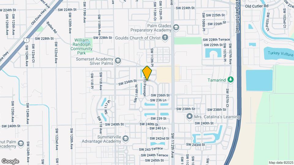 11378 SW 234th St Map and Location Details