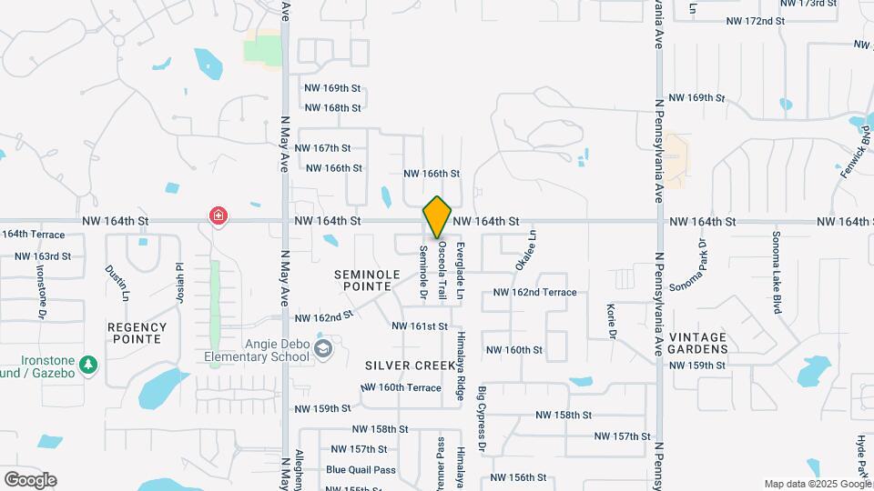 16405 Osceola Trl Map and Location Details