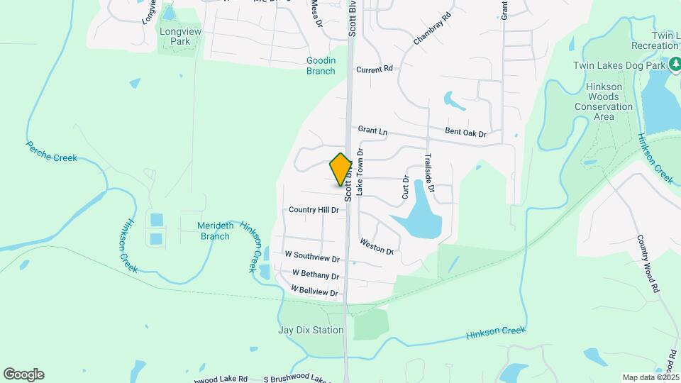 4303 Brookview Terrace Map and Location Details
