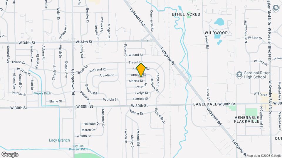 4014 Alberta St Map and Location Details