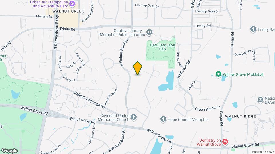 411 Springer Cv Map and Location Details