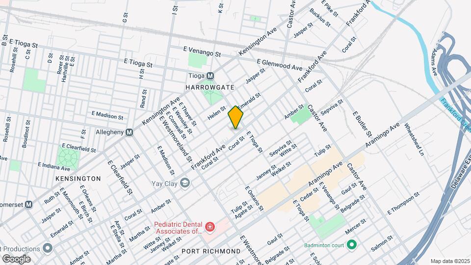 3446 Frankford Ave Map and Location Details