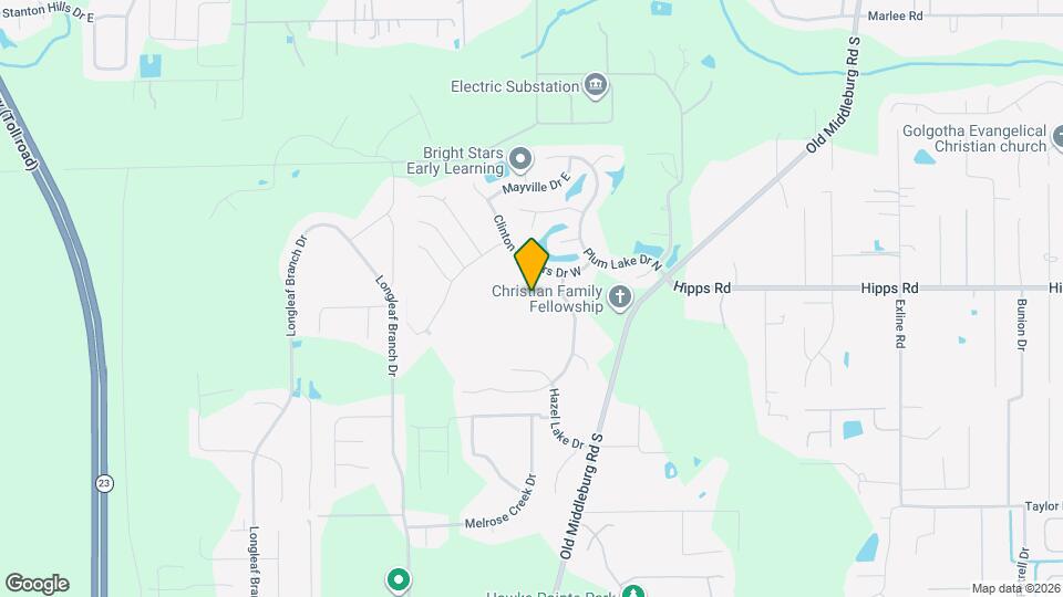 9640 Clinton Corners Dr Map and Location Details
