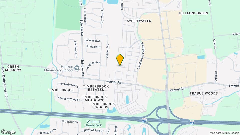 1697 Ridgebury Dr Map and Location Details