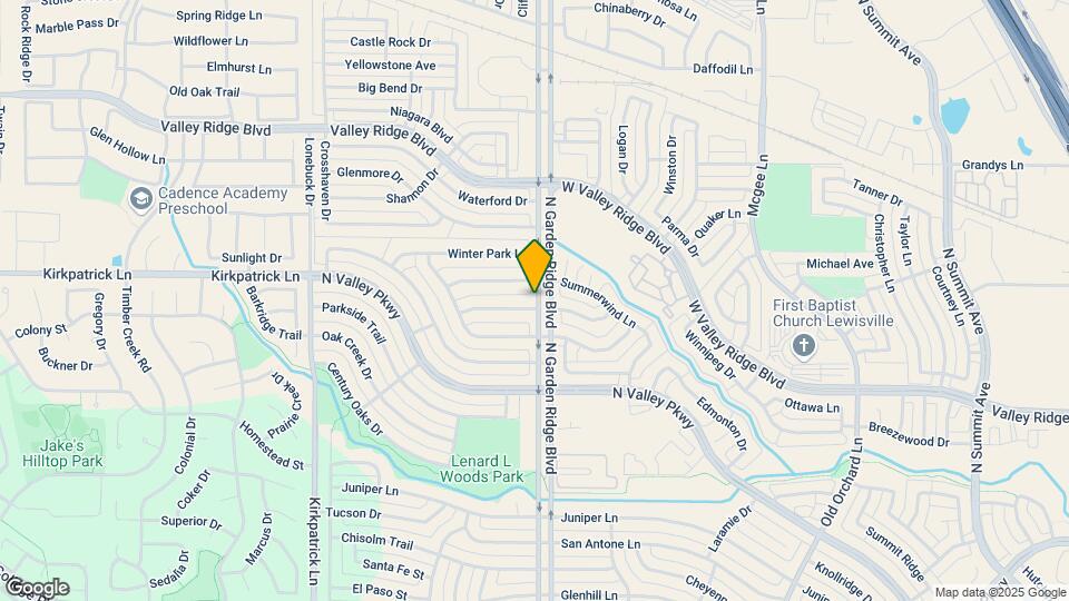 1501 Springaire Ln Map and Location Details