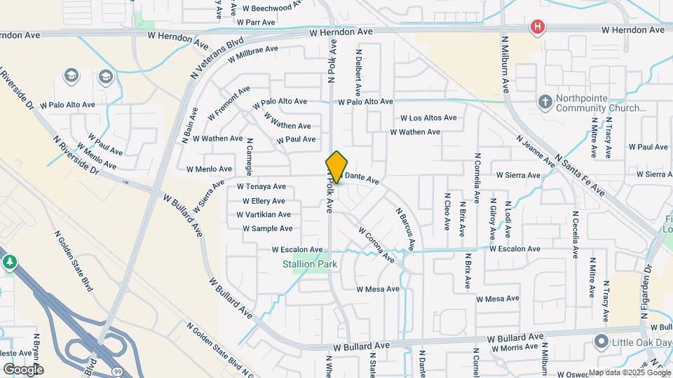 6369 N Santa Lucia Way Map and Location Details