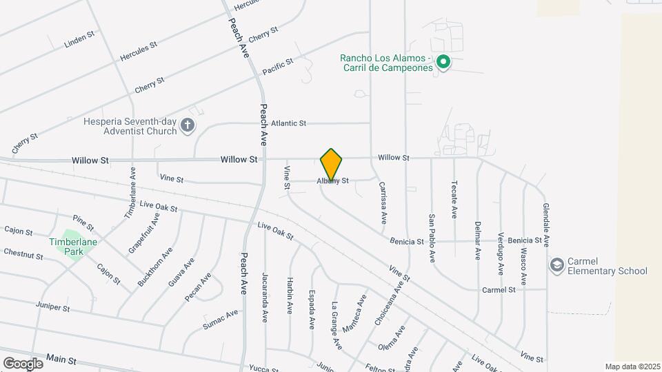 18693 Albany St Map and Location Details