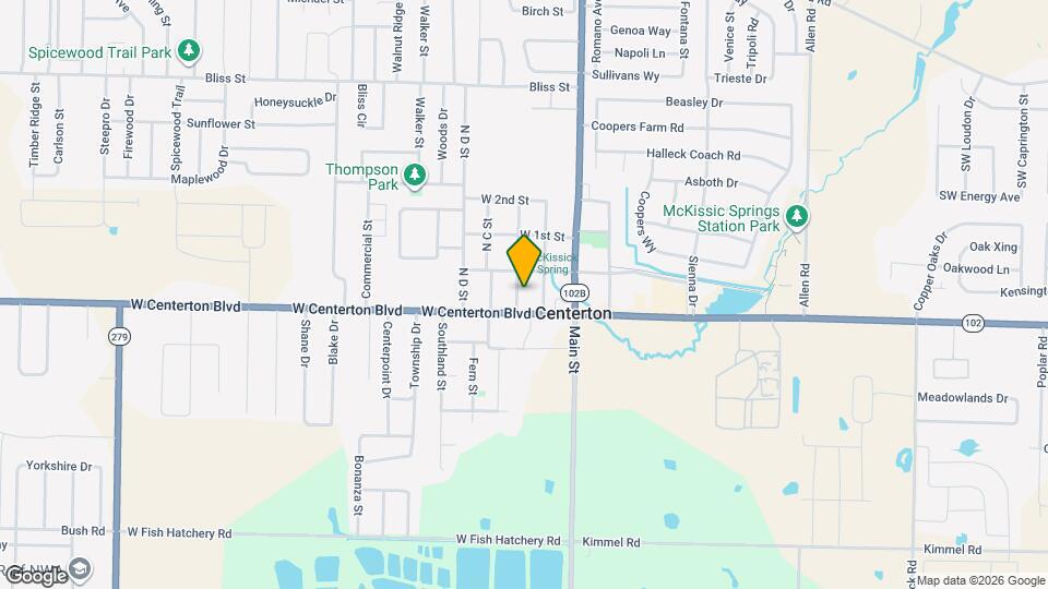 138 N B St Map and Location Details