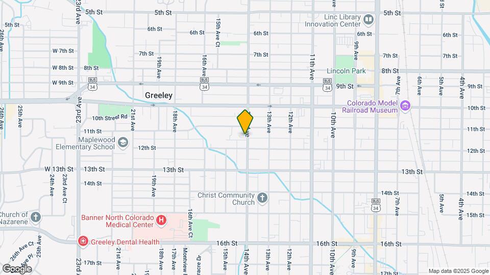 1119 14th Ave Map and Location Details