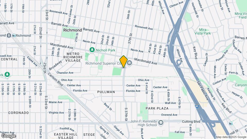 3640 Chanslor Ave Mapa y Detalles de la Ubicación
