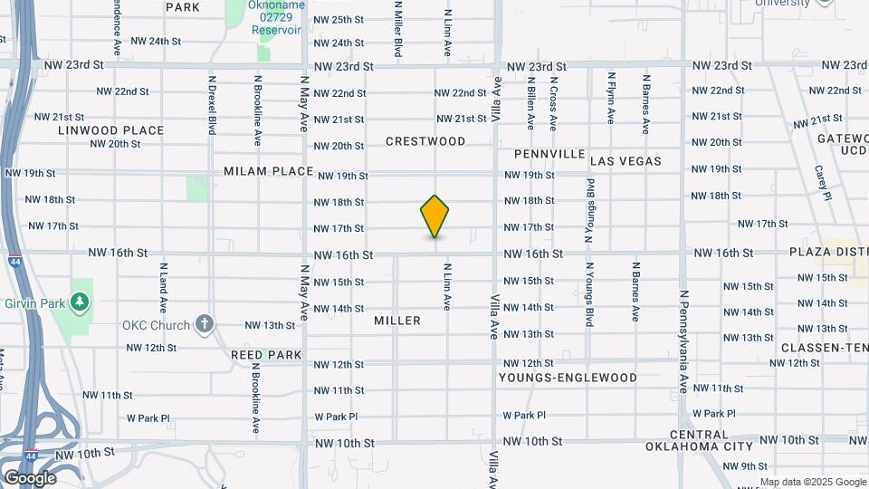 1711 N Linn Ave Map and Location Details