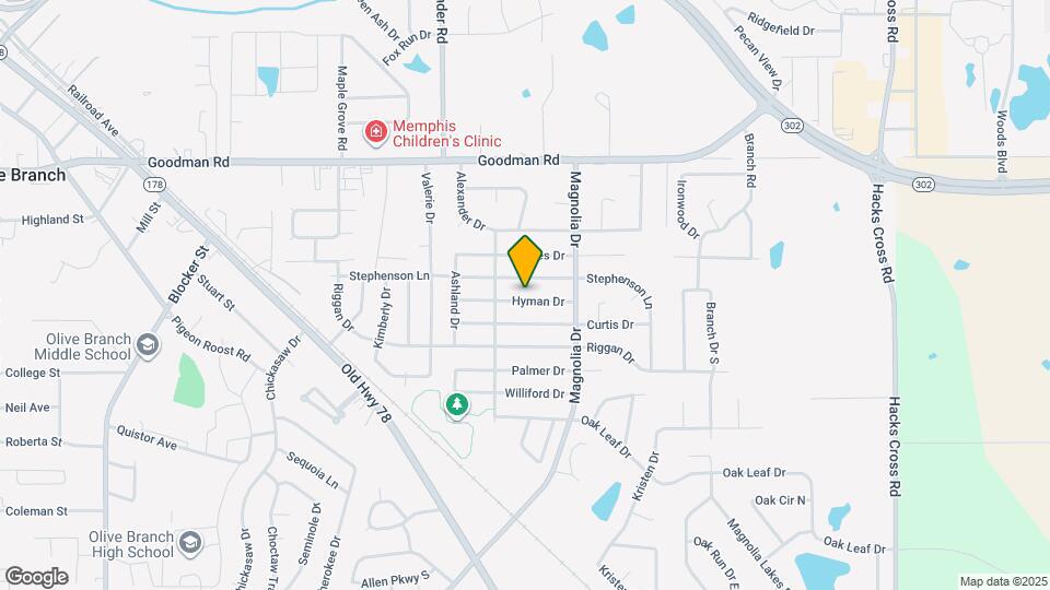 10182 Hyman Dr Map and Location Details