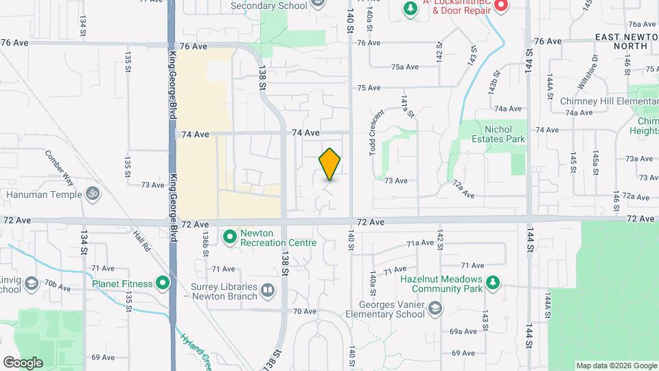 7261-7140 140 St Map and Location Details