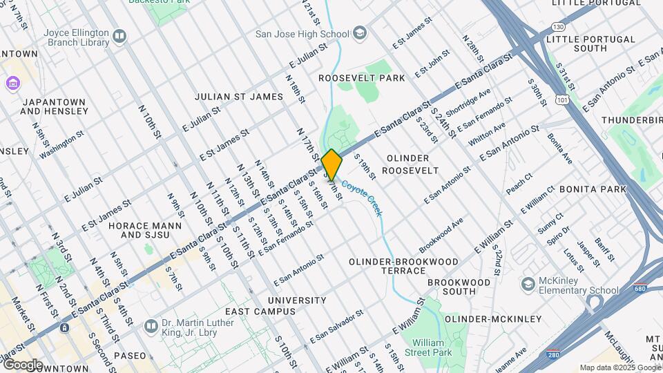 51 S 17th St Map and Location Details