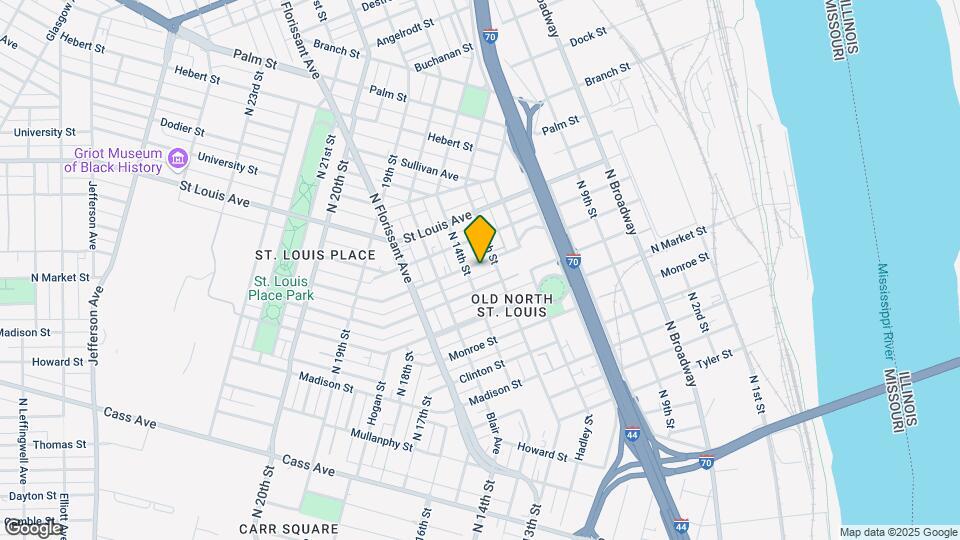 1314-1316 Warren St Mapa y Detalles de la Ubicación