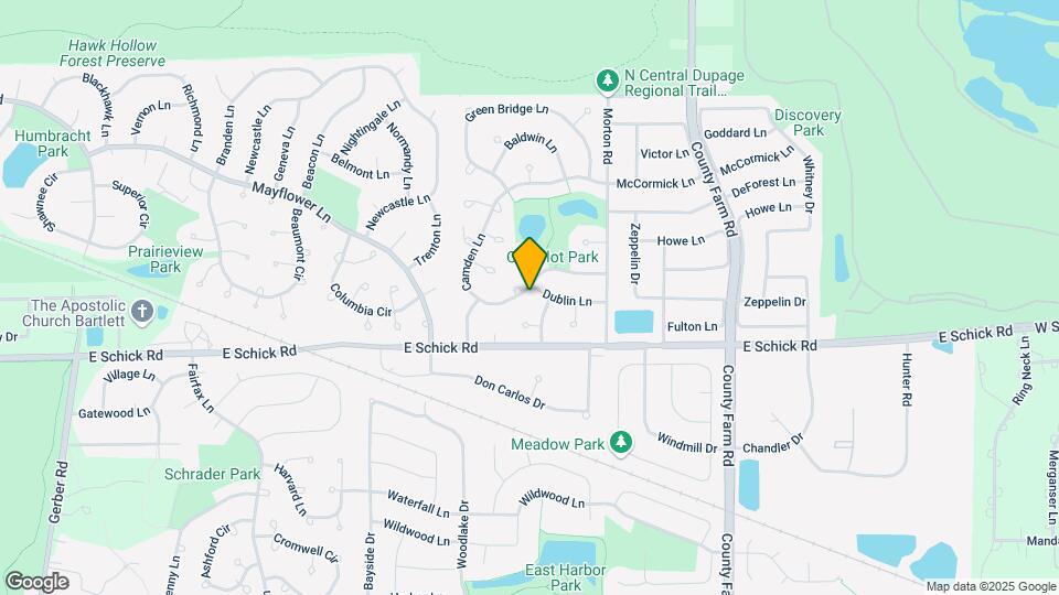 2111 Camden Ln Map and Location Details