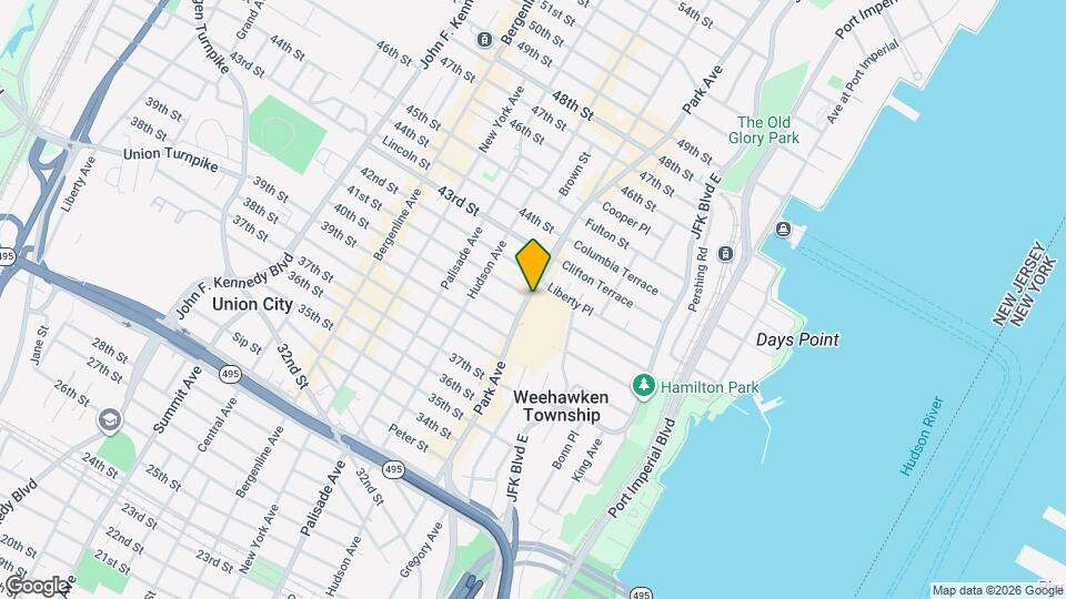 4110 Park Ave Map and Location Details