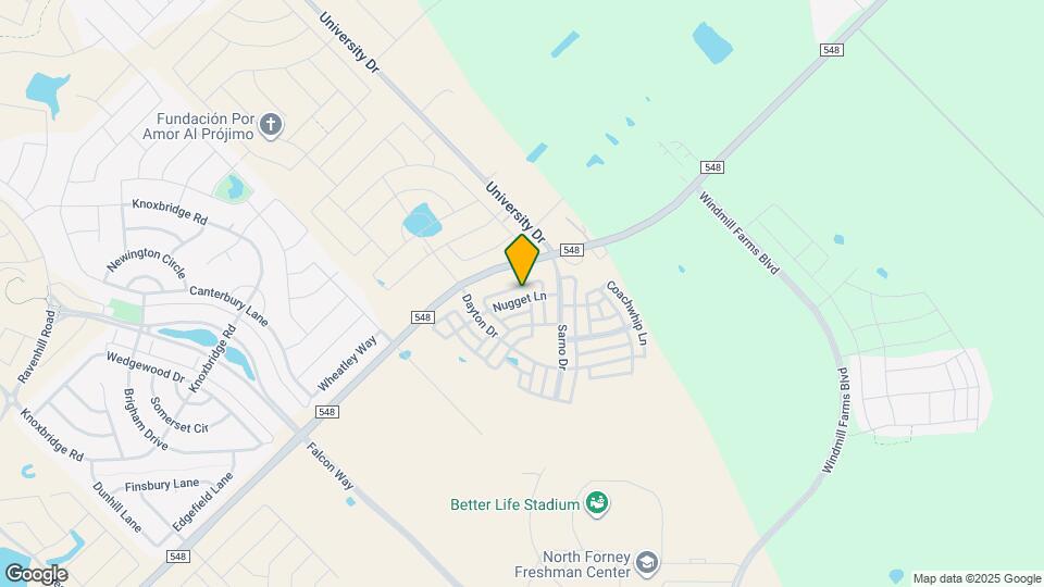 4314 Nugget Ln Map and Location Details