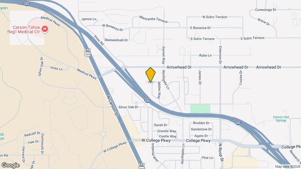 4260 Mina Way Map and Location Details