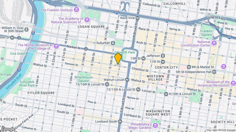 1510 Chestnut St Map and Location Details