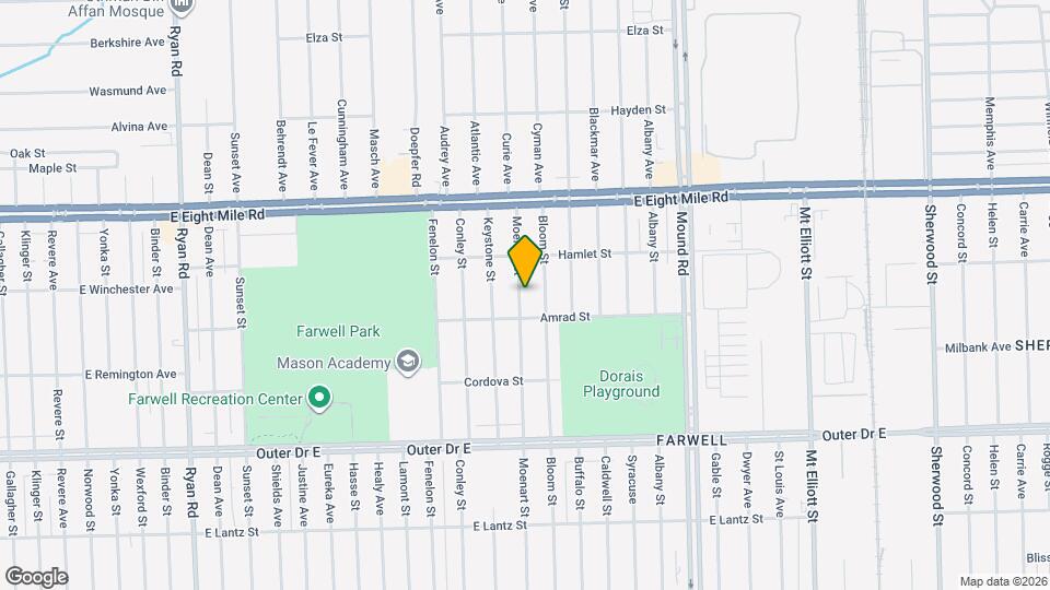 20246 Moenart St Map and Location Details