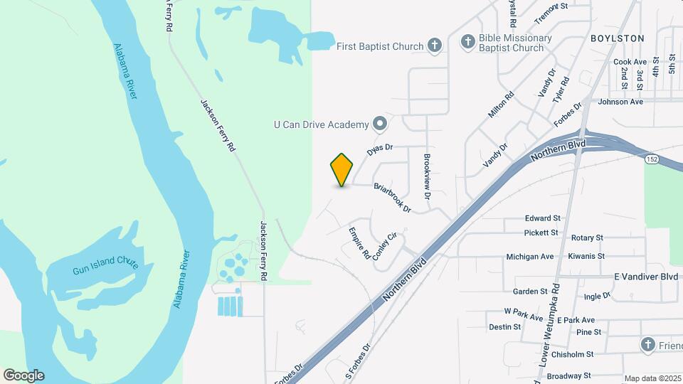 409 Briarbrook Dr Map and Location Details