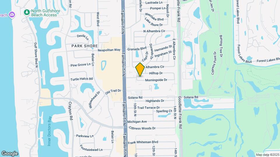 1045 Morningside Dr Map and Location Details