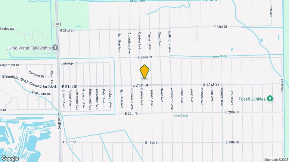 2102 Canton Ave Map and Location Details