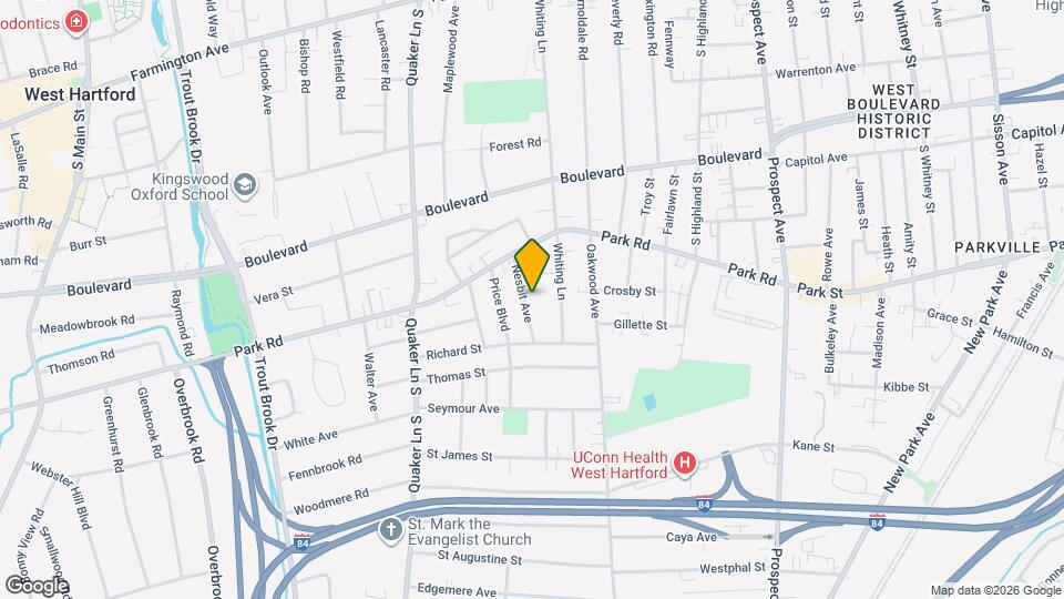 34 Nesbit Ave, Unit 3 Mapa y Detalles de la Ubicación