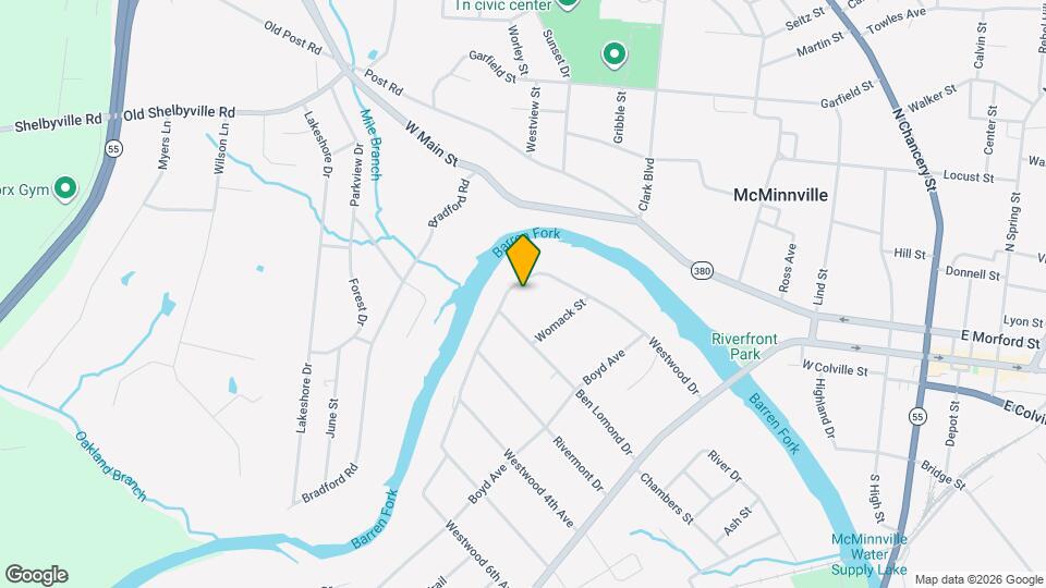 321 Westwood Dr Mapa y Detalles de la Ubicación