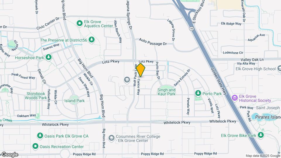 8421 Calhay Way Map and Location Details