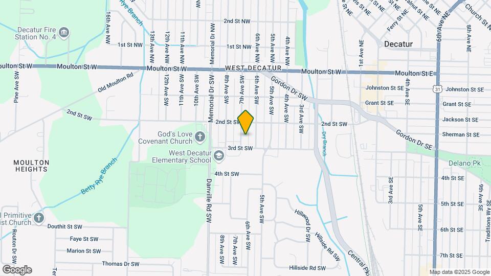 616 7th Ave SW Map and Location Details