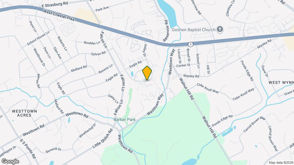 1515 Valley Dr Map and Location Details