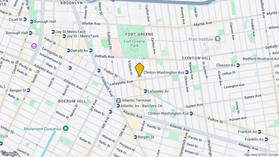 91 Lafayette Ave Map and Location Details